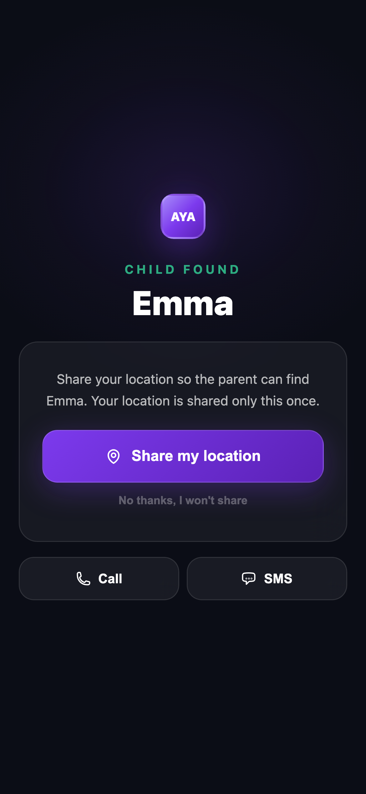 Некој го наоѓа вашето дете